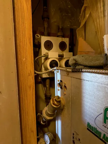View of utility room