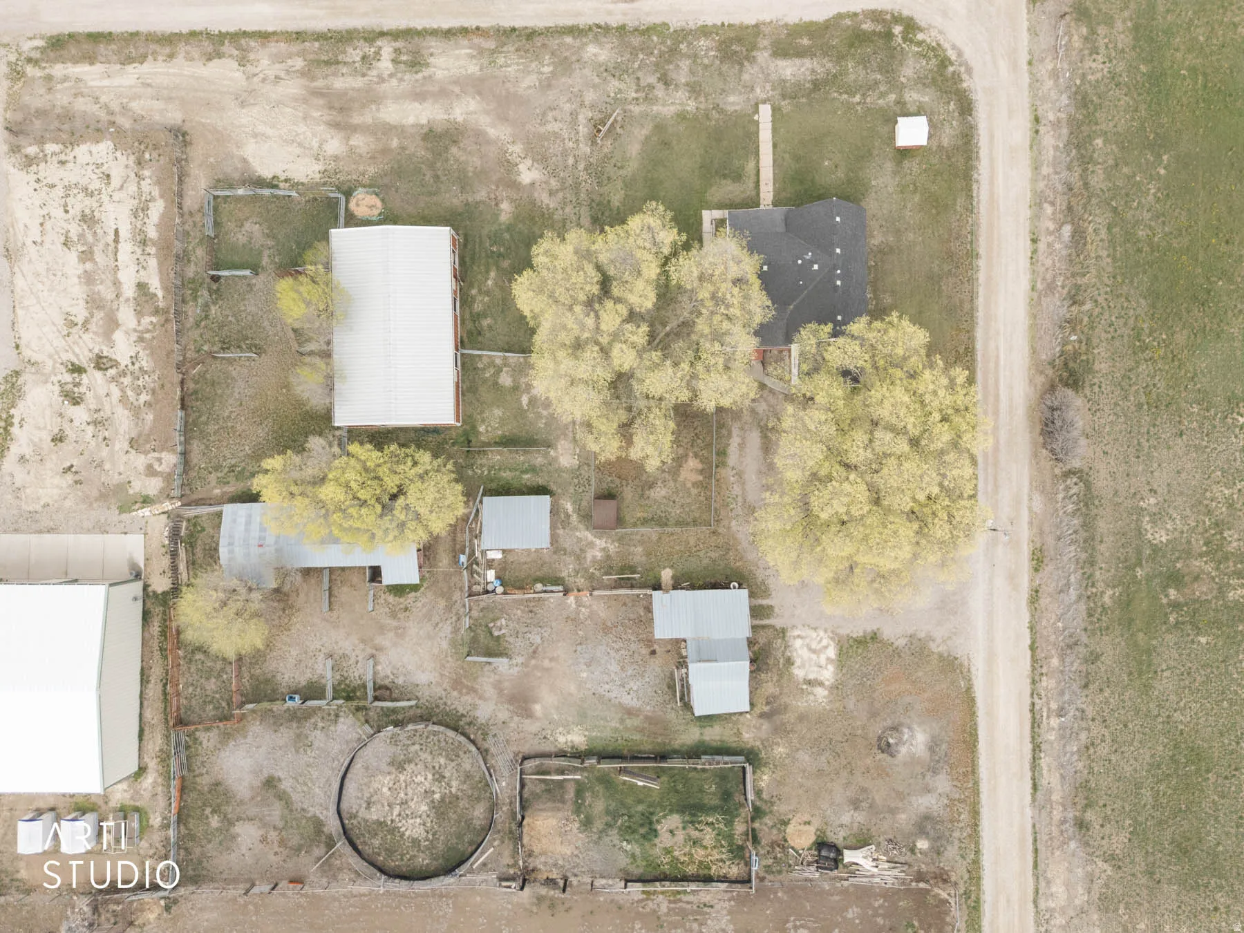 Drone / aerial view