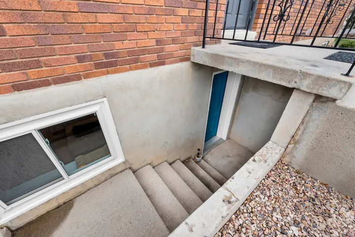 View of stairs