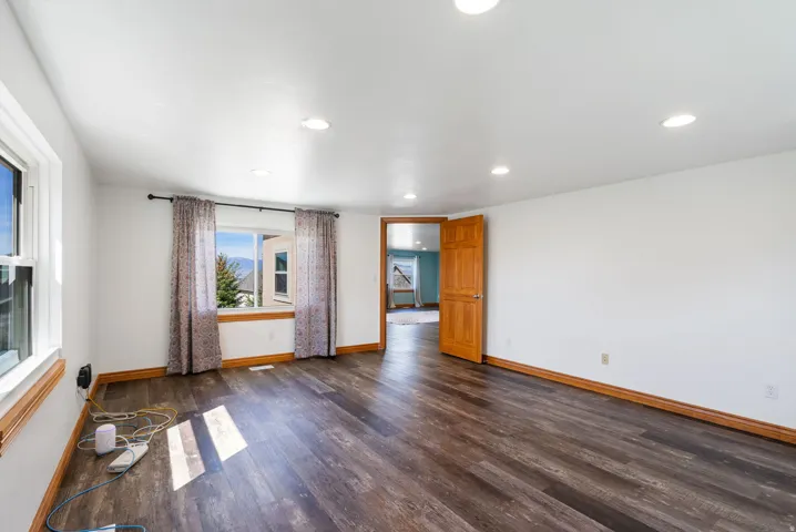 Office with mountain and valley views
