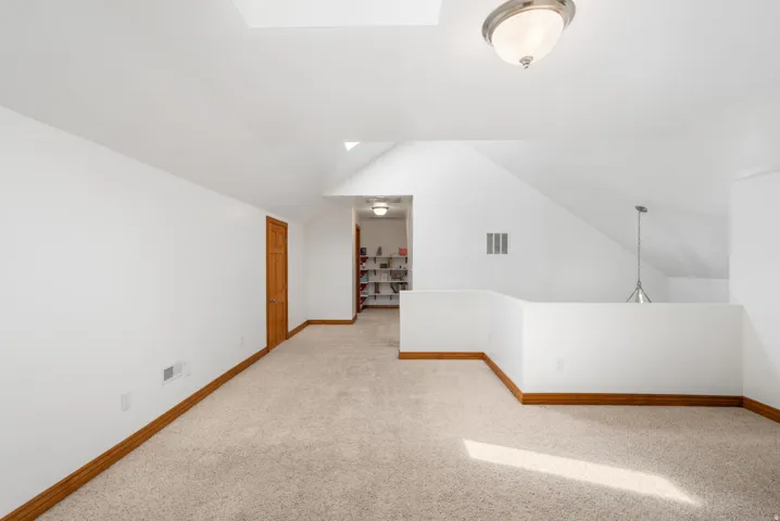 Large loft area on 2nd floor