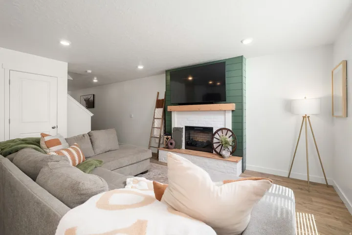Cozy up to that fireplace