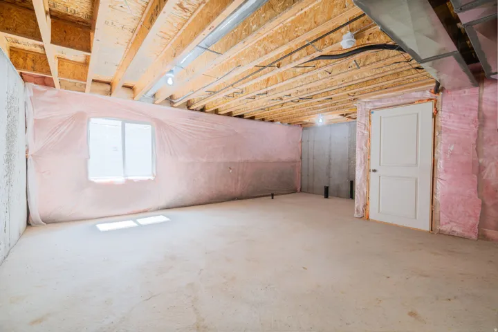 Options for a family room, an office or a fourth bedroom. Ready to add a full bathroom