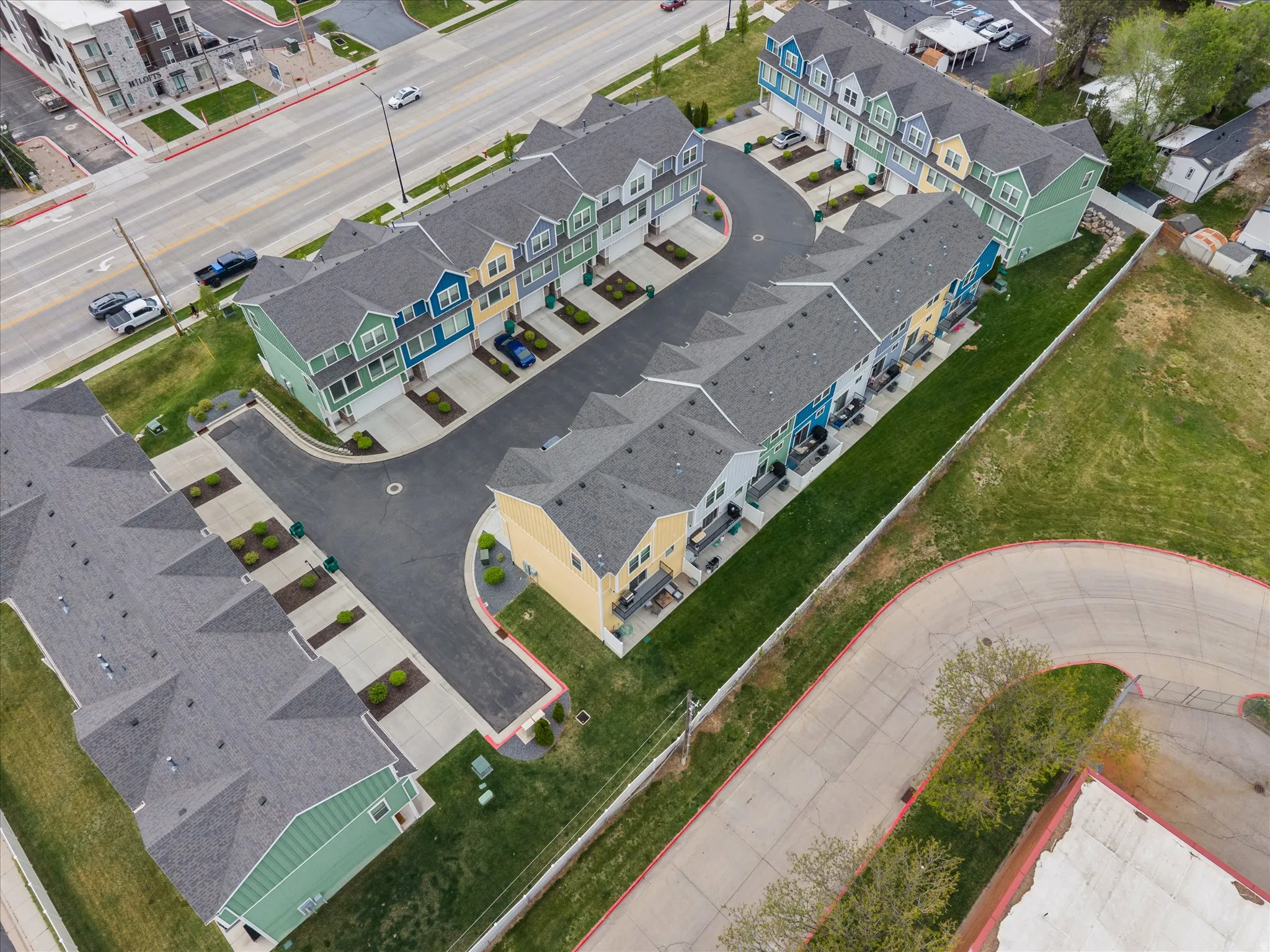 Drone / aerial view
