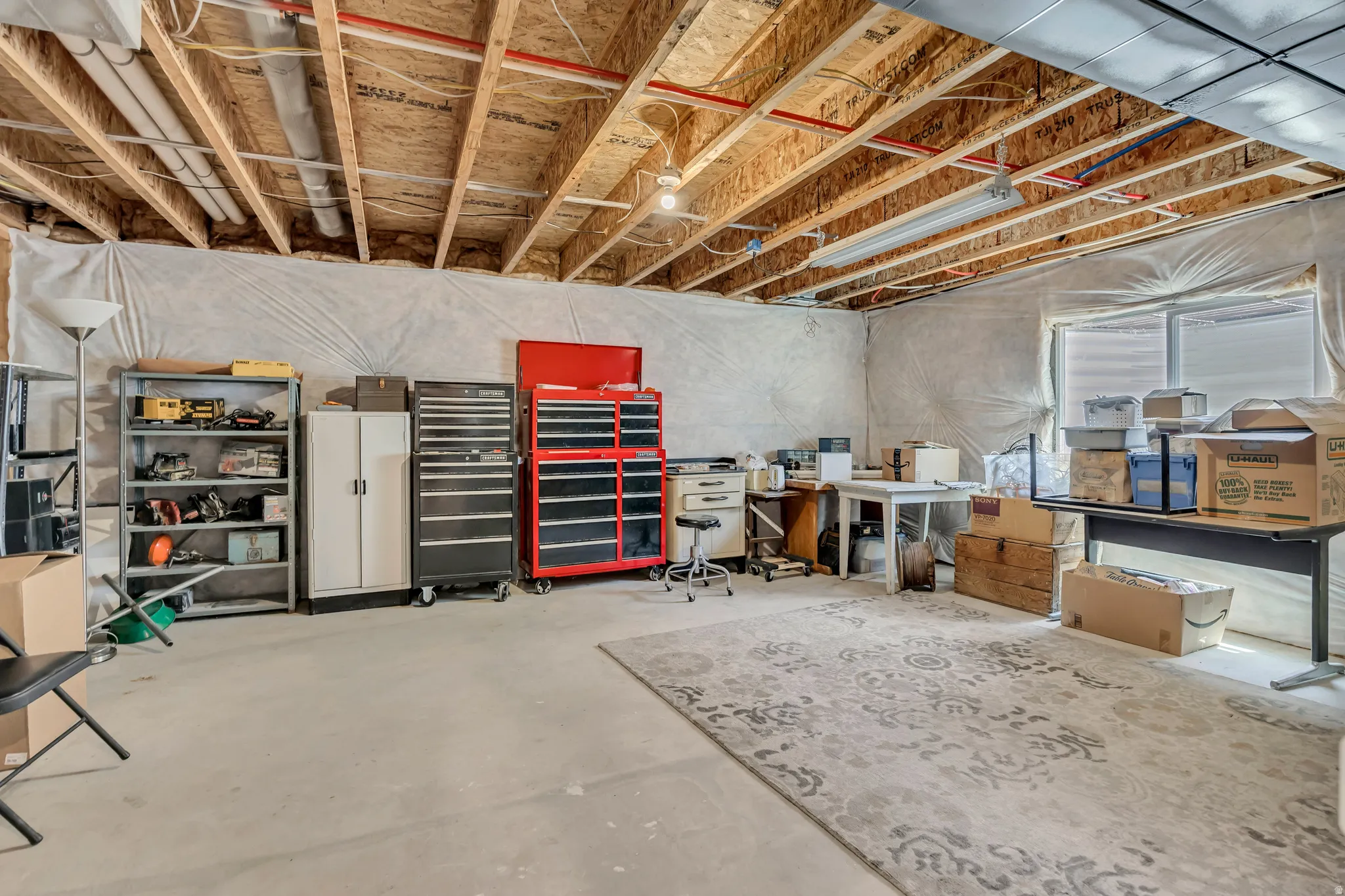 View of basement