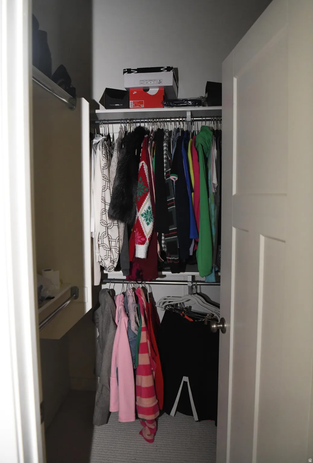 Primary walk in closet