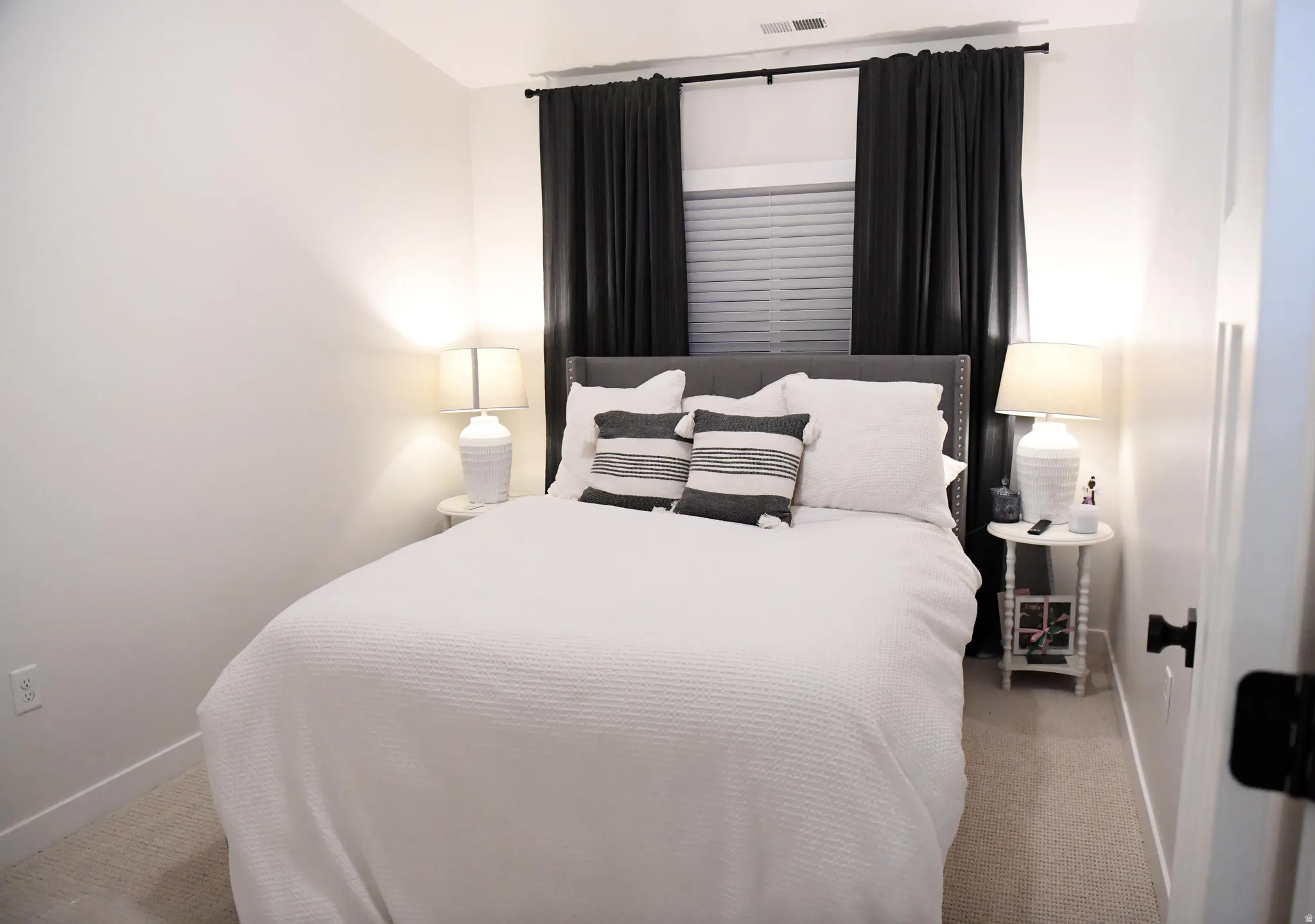 Carpeted bedroom 2