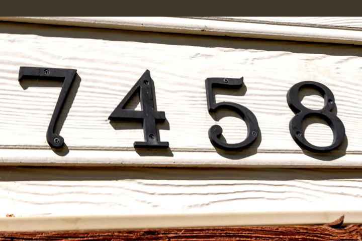 7458 (east side of duplex)