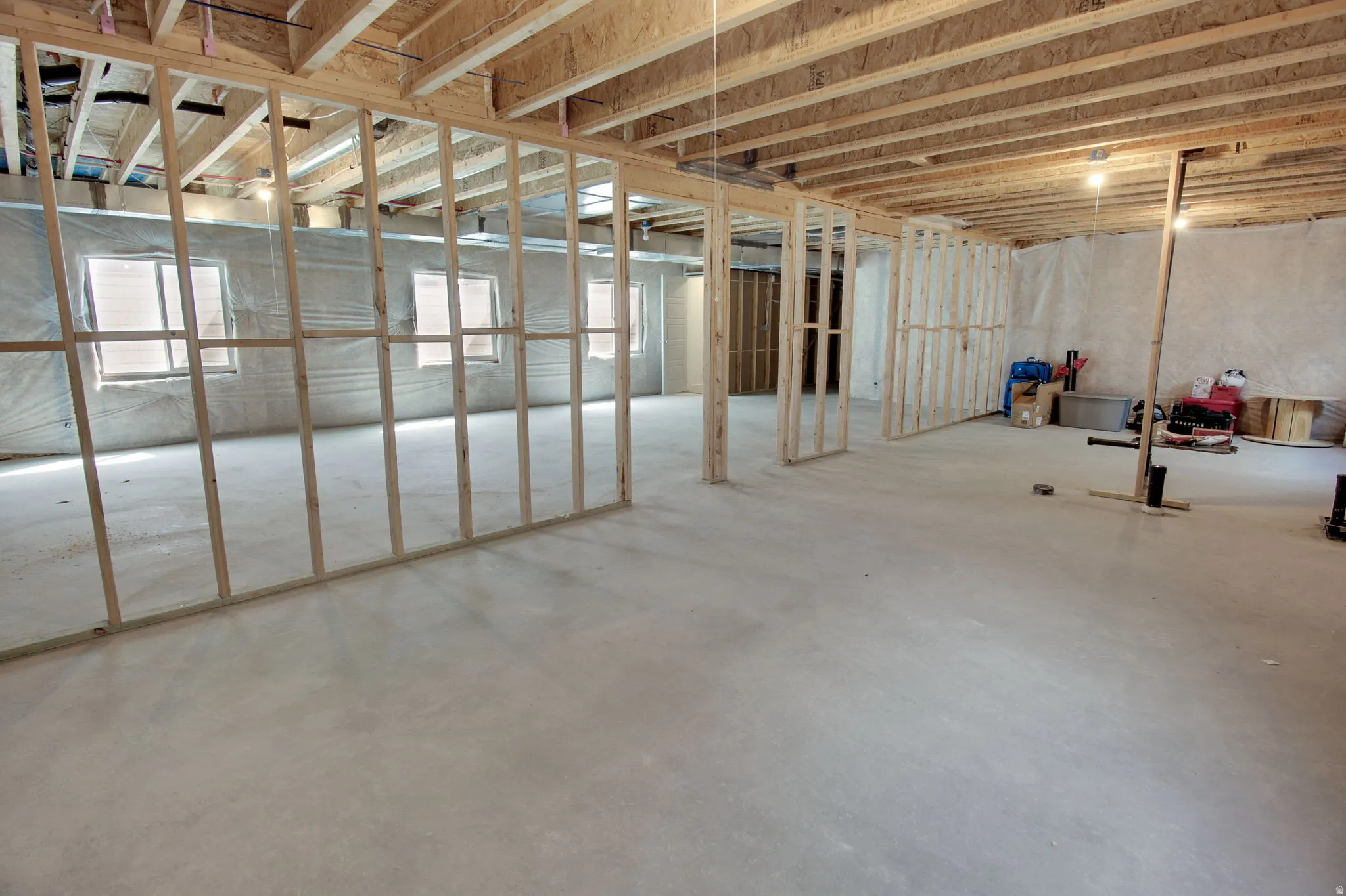 View of basement