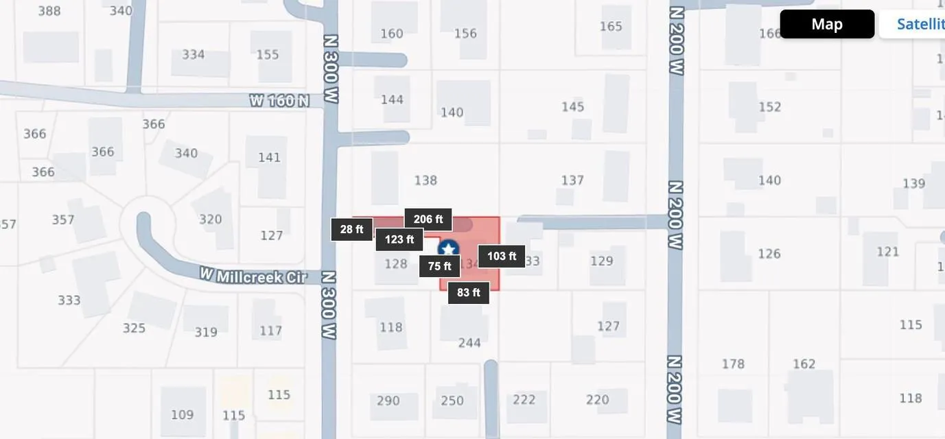 Parcel map