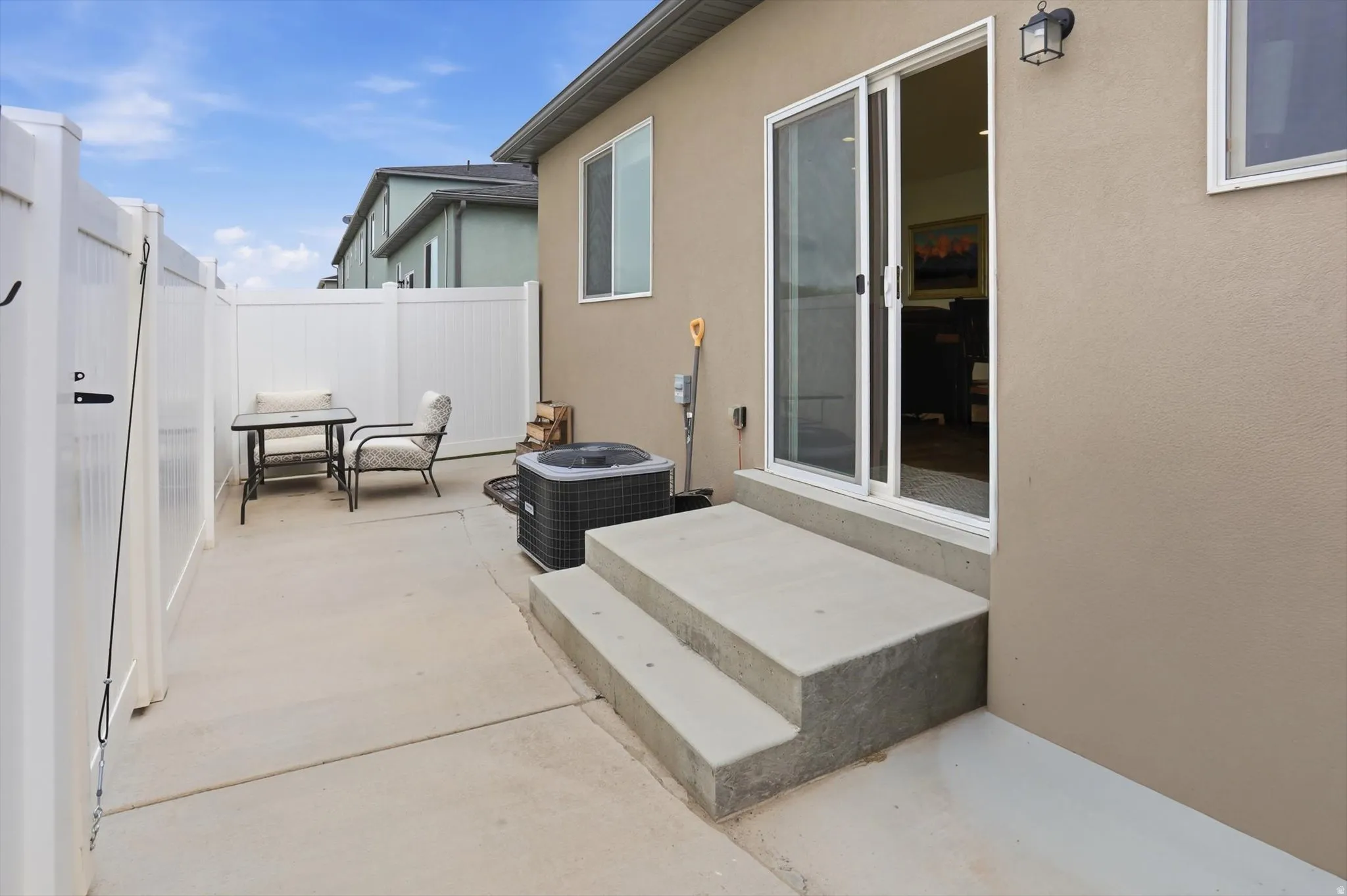 View of patio