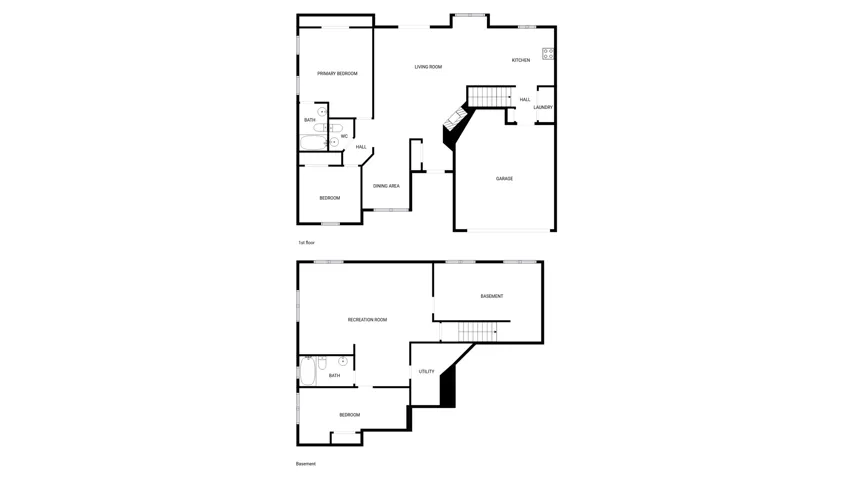 View of home floor plan