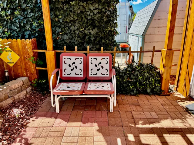 View of patio