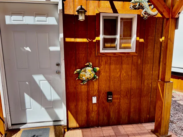 Entrance to property
