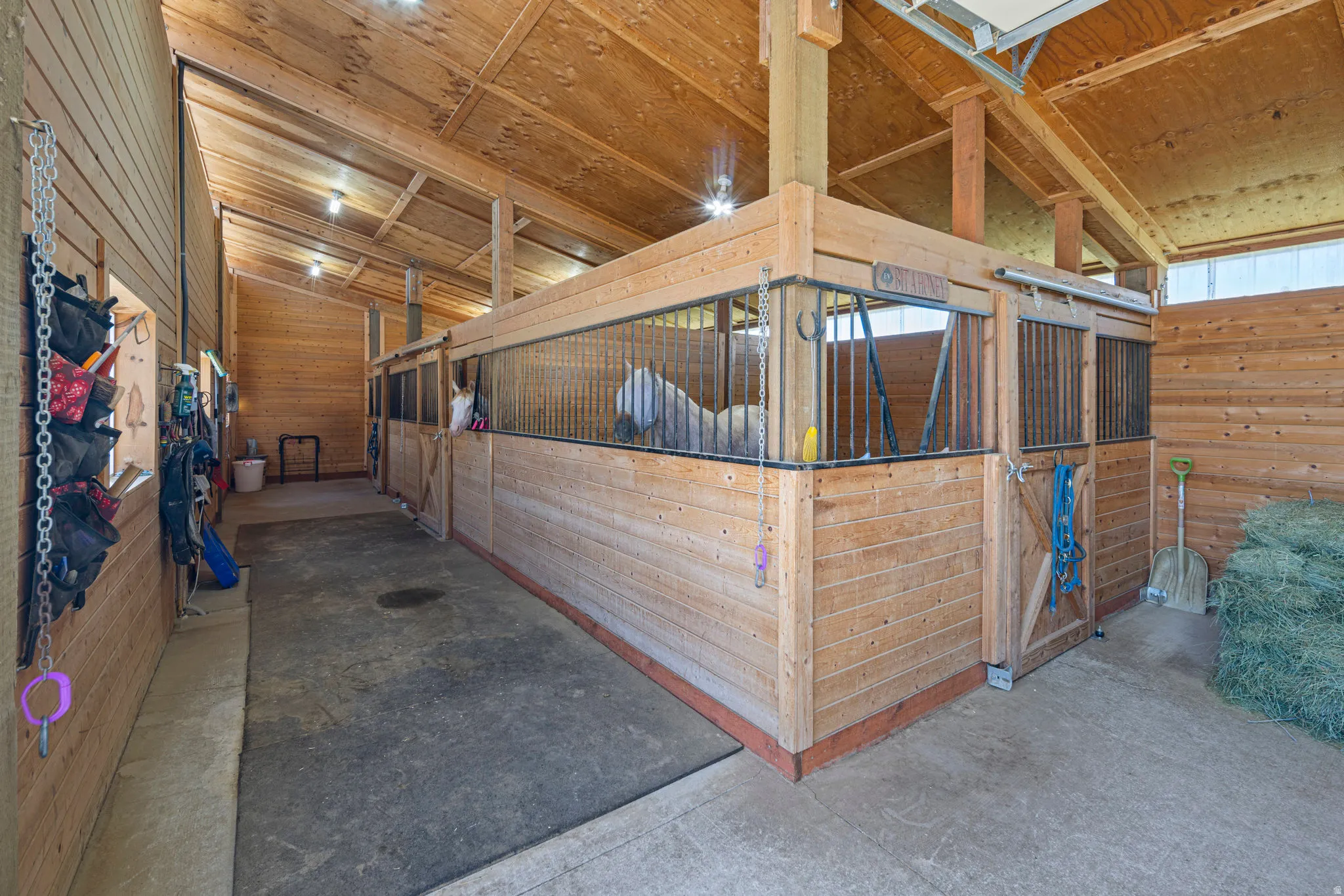 View of stable