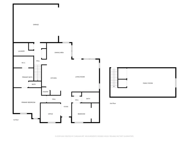 View of floor plan / room layout