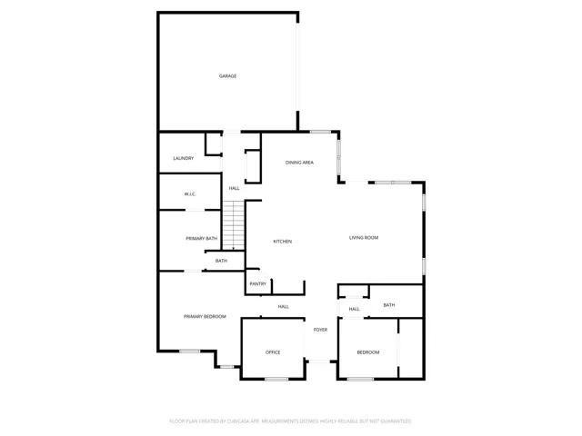 View of home floor plan