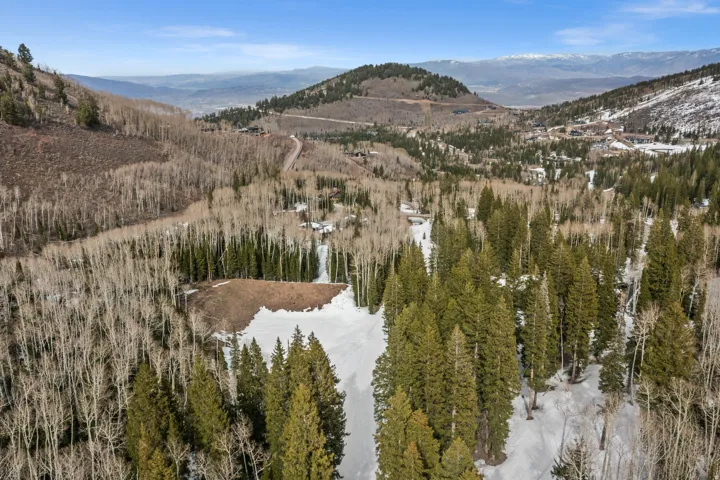 View of mountain background