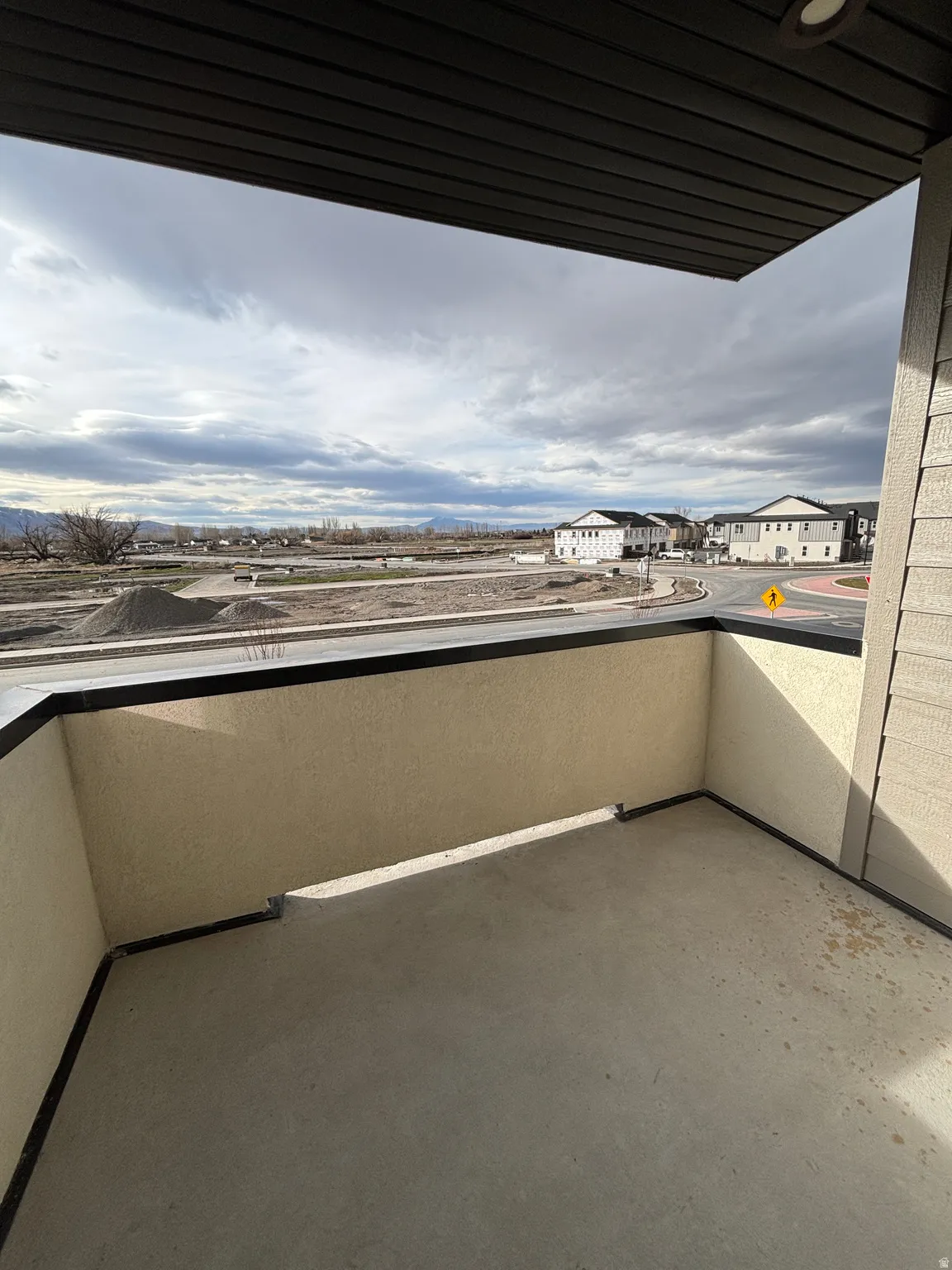 Balcony with a residential view