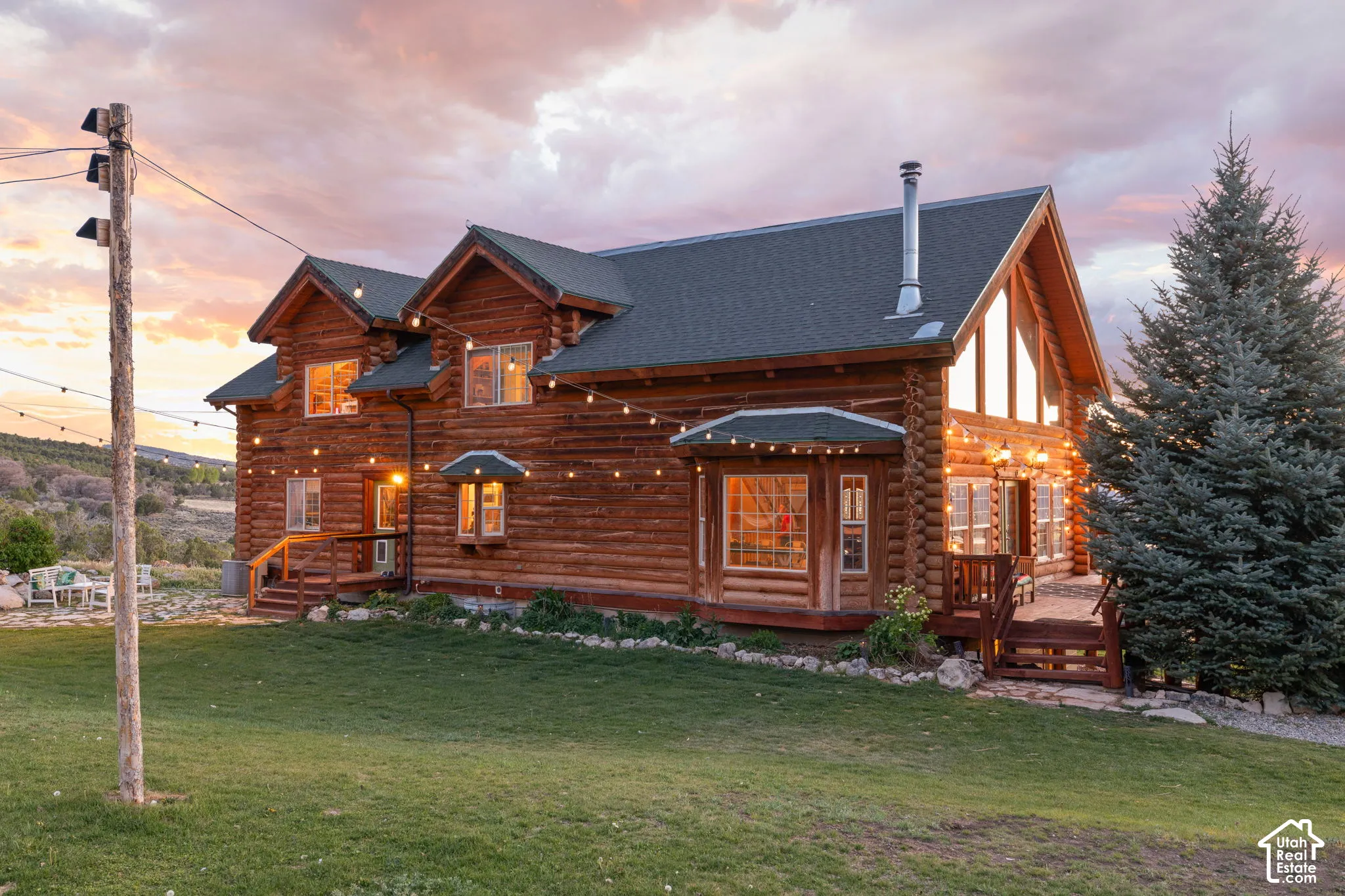 Custom Log Home