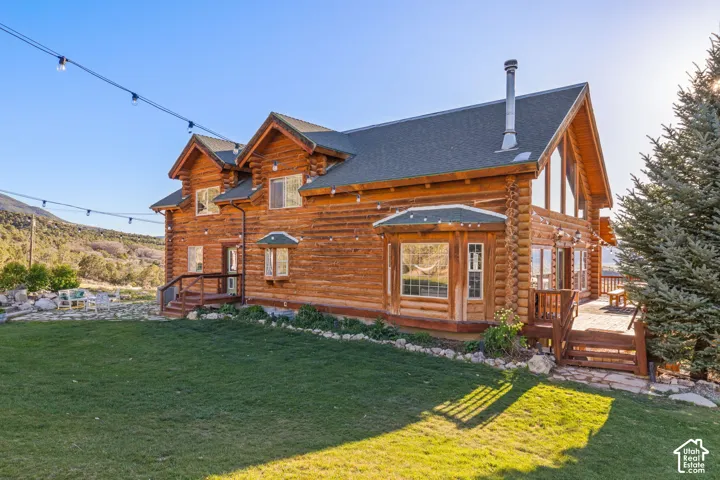 Custom Log Home