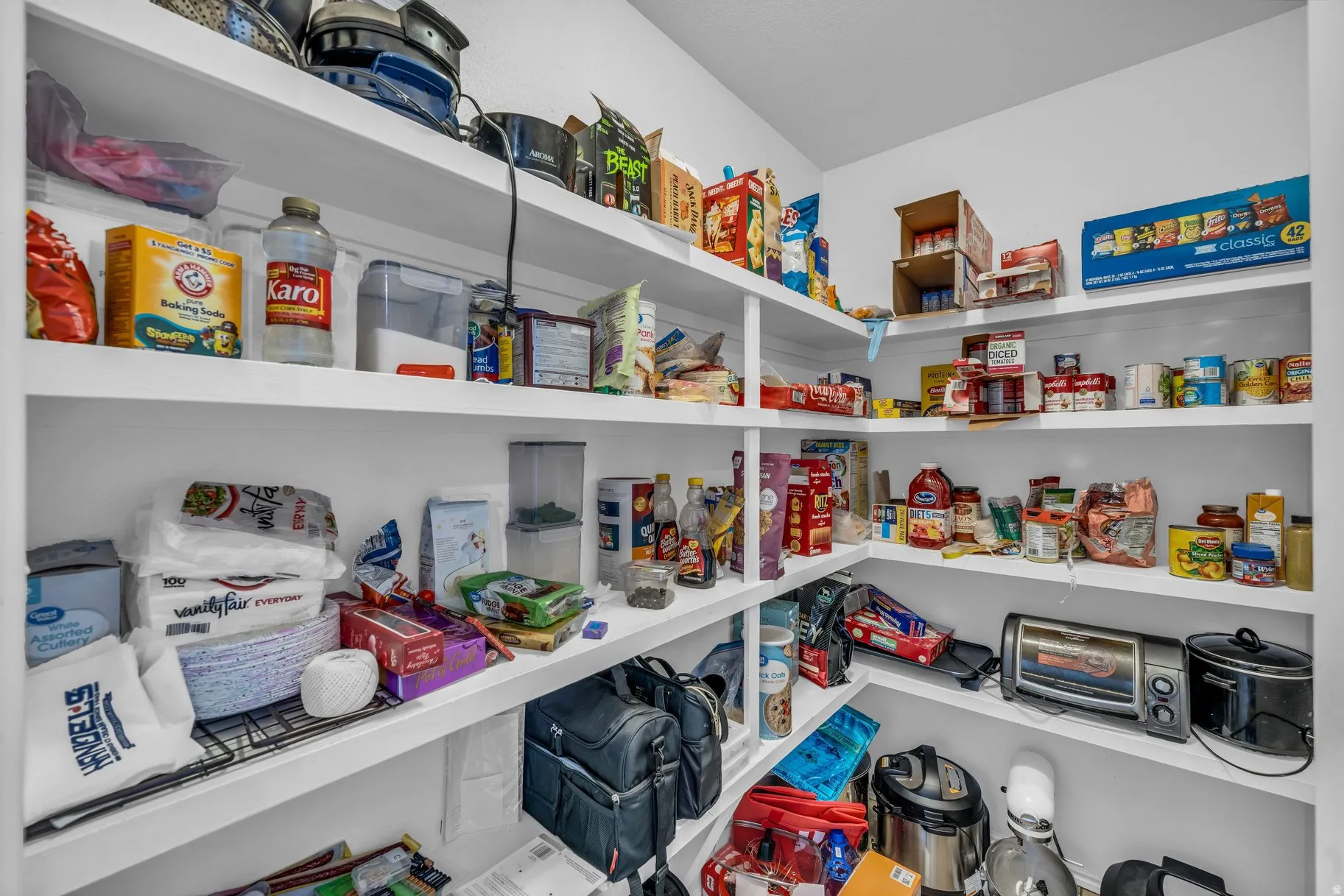 View of storage area