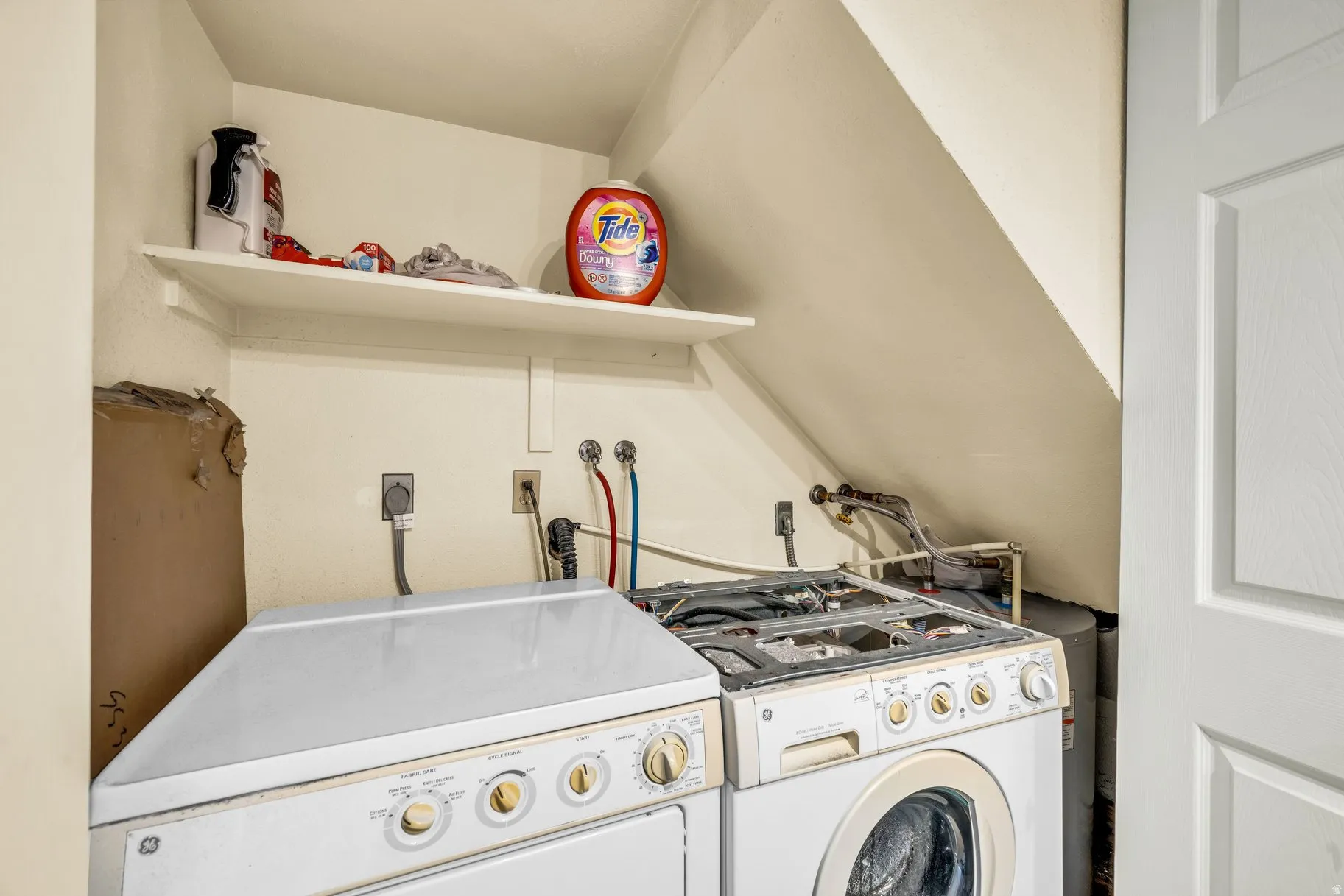 Laundry area featuring washer and dryer