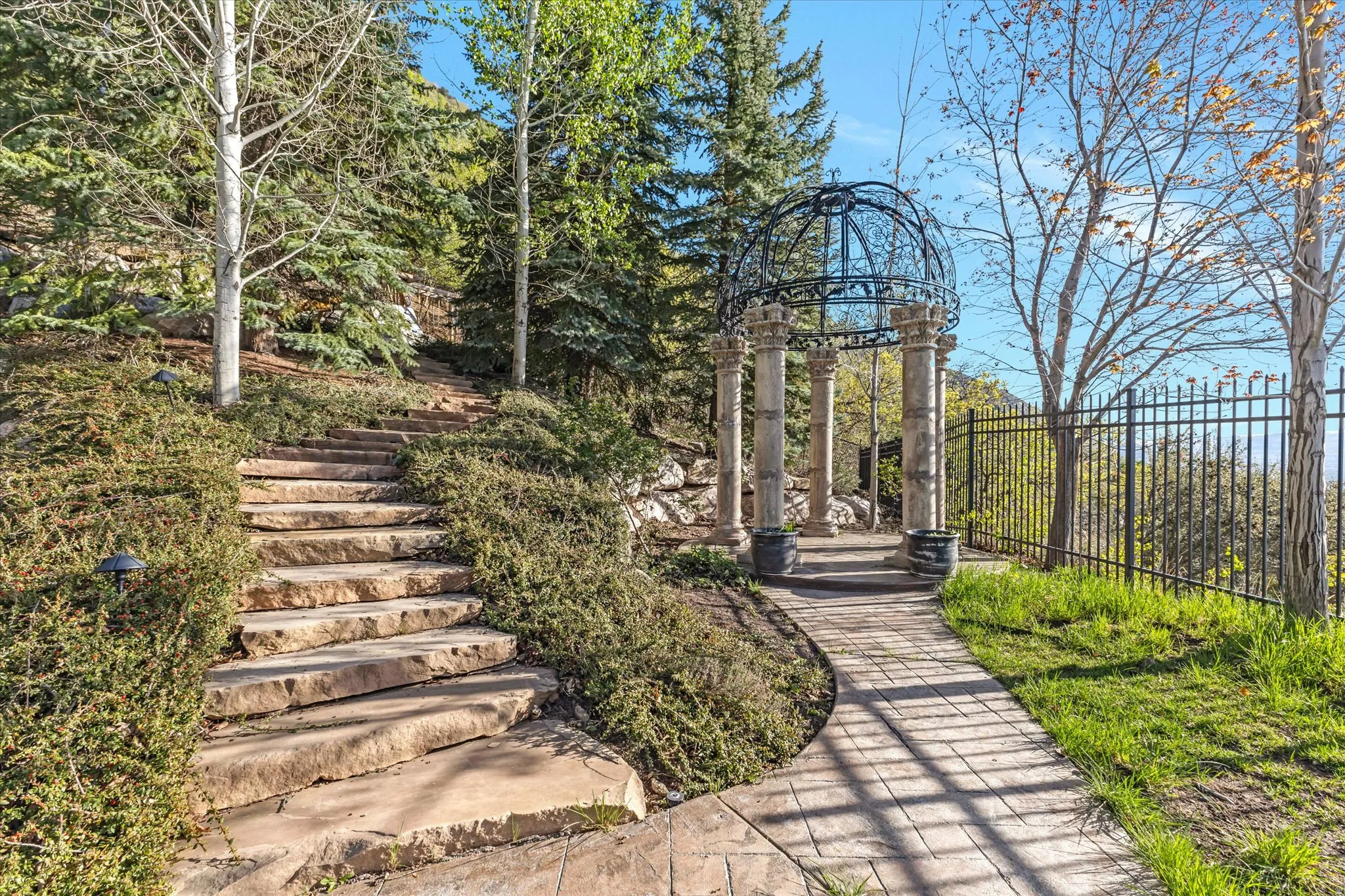 View of property's community with stairway