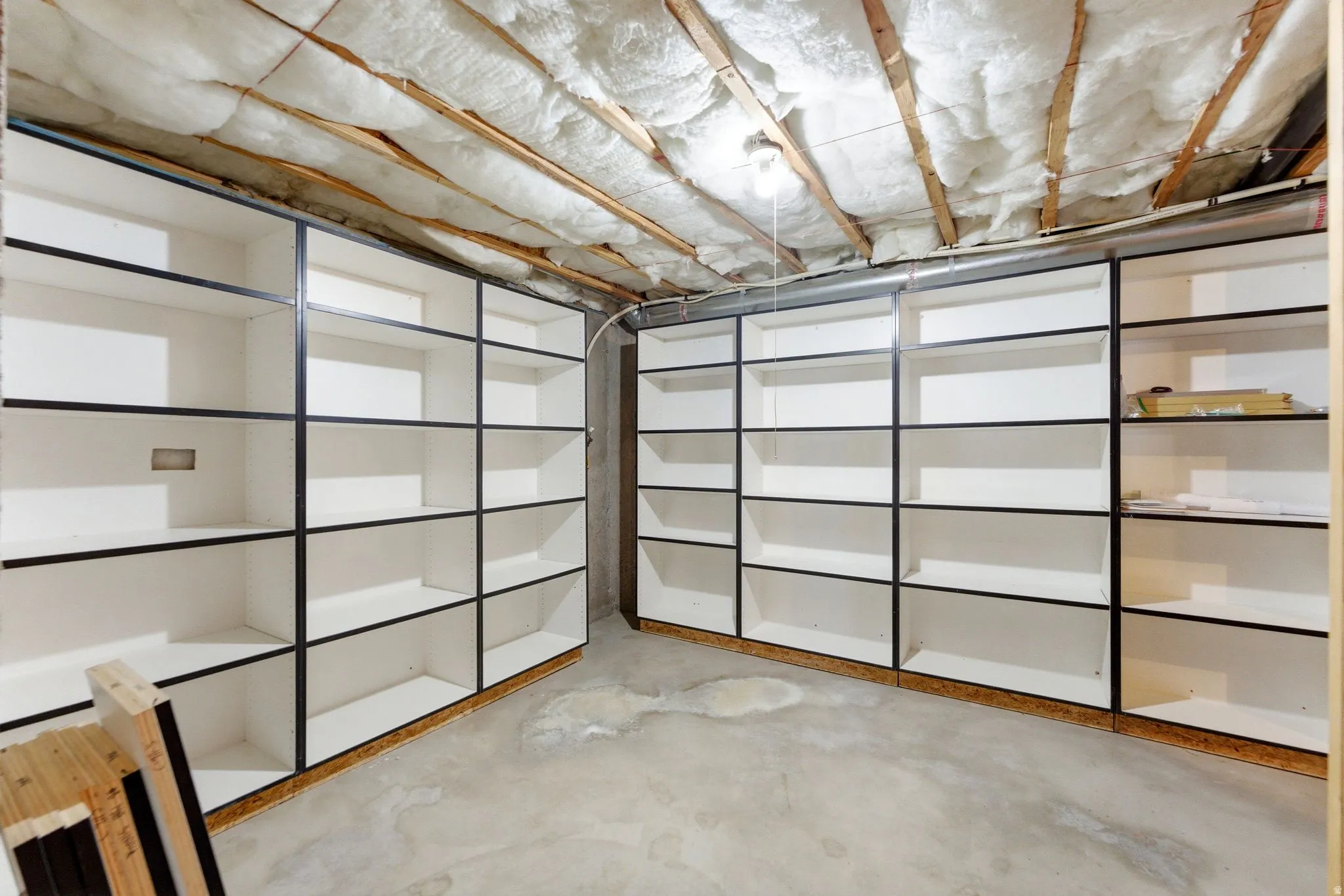 View of storage room