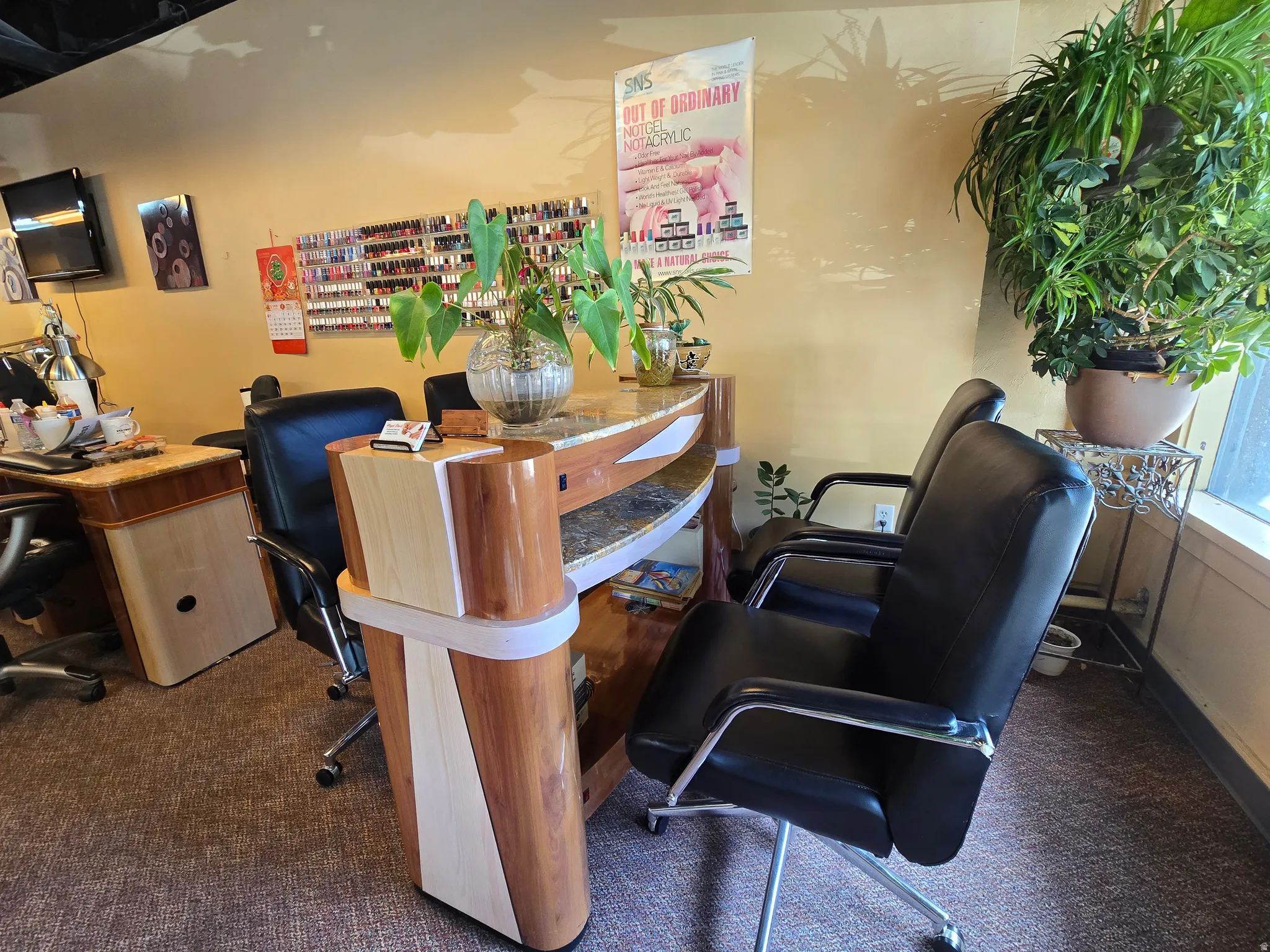 View of home office