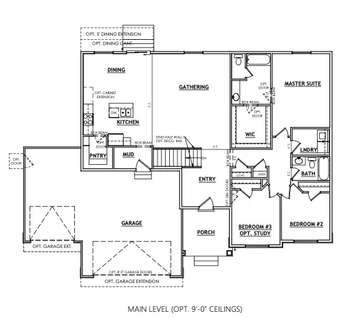 View of home floor plan