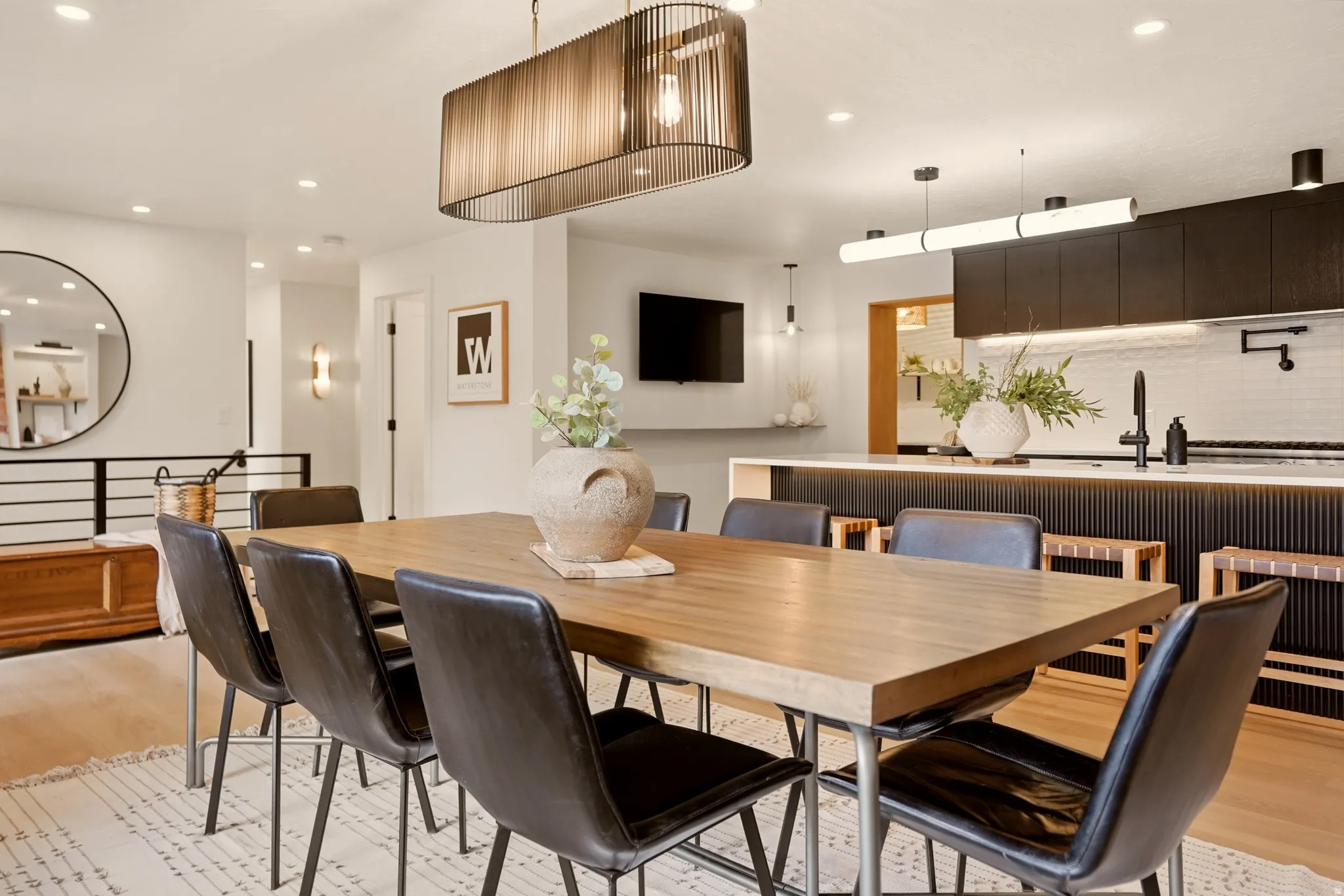 DINING AREA , KITCHEN WITH BUTLER PANTRY