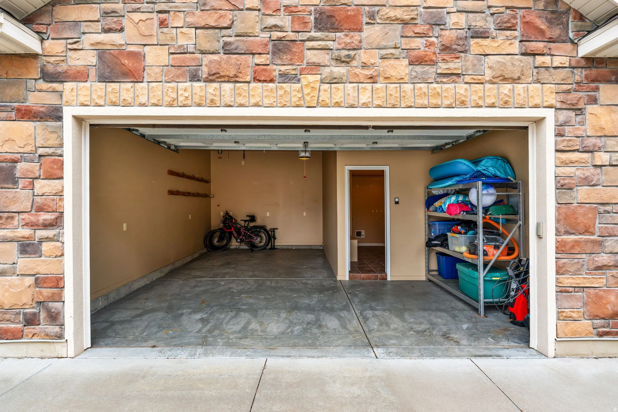 Backyard detached garage