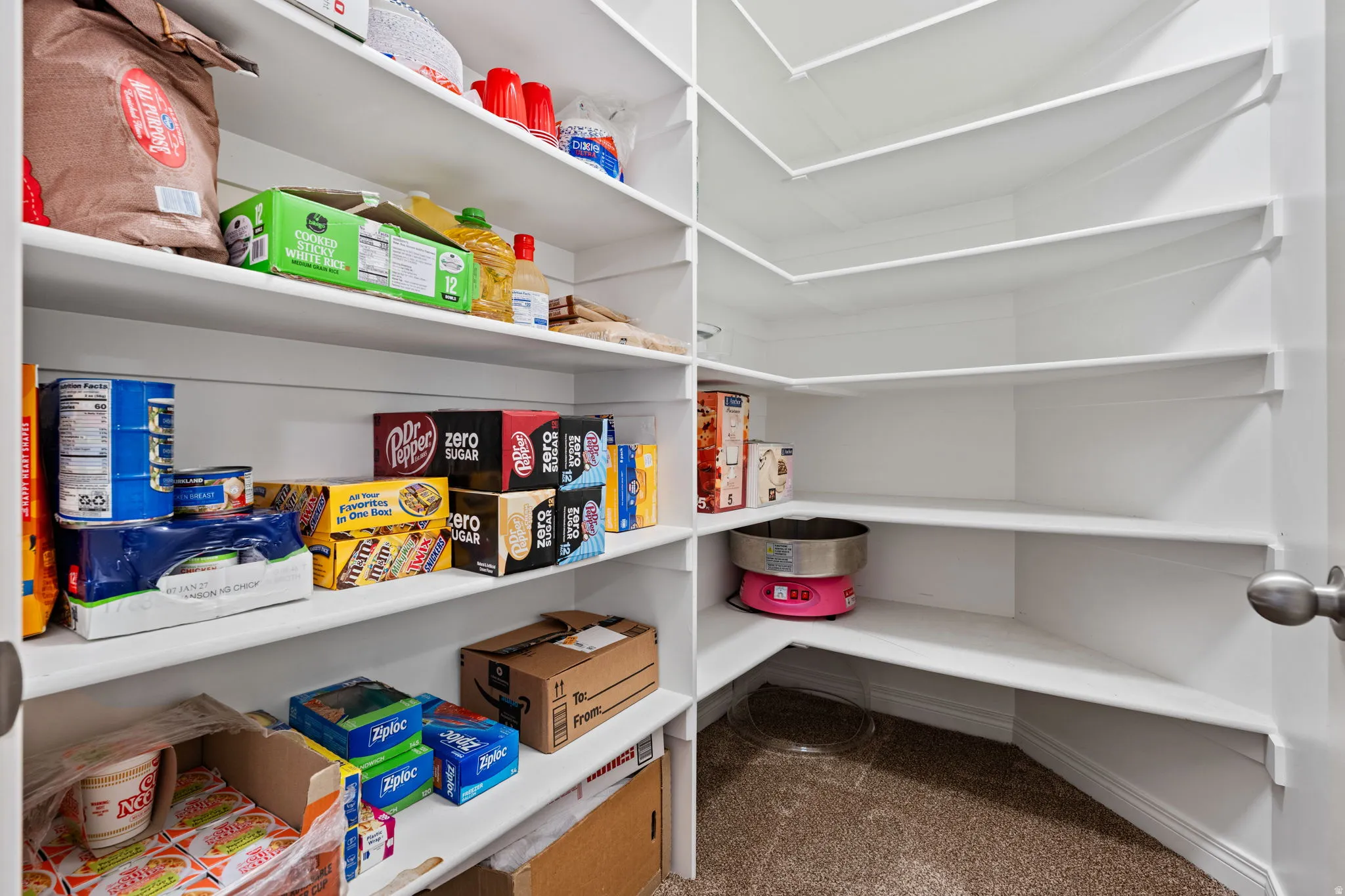 View of storage area