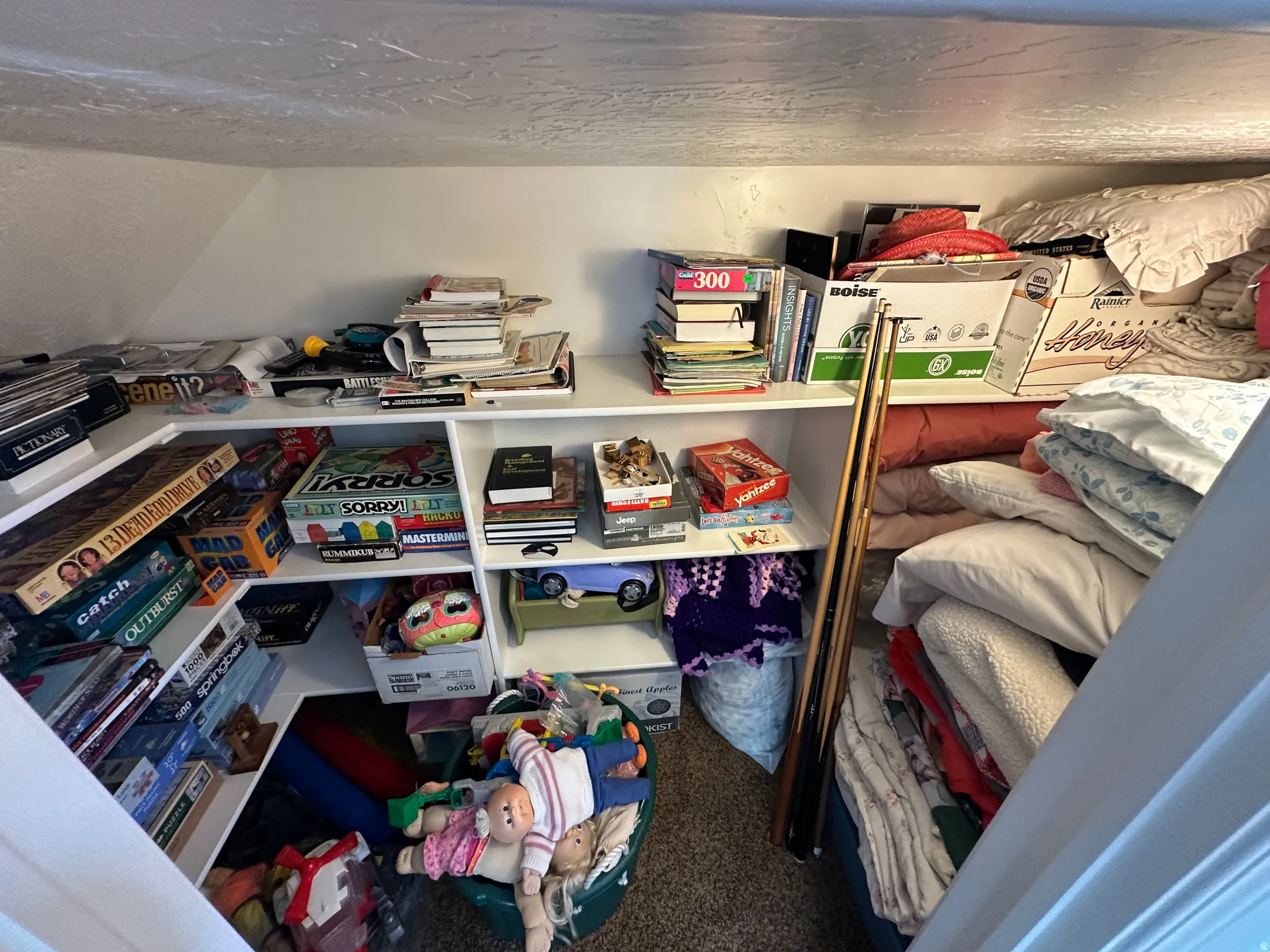 View of storage room