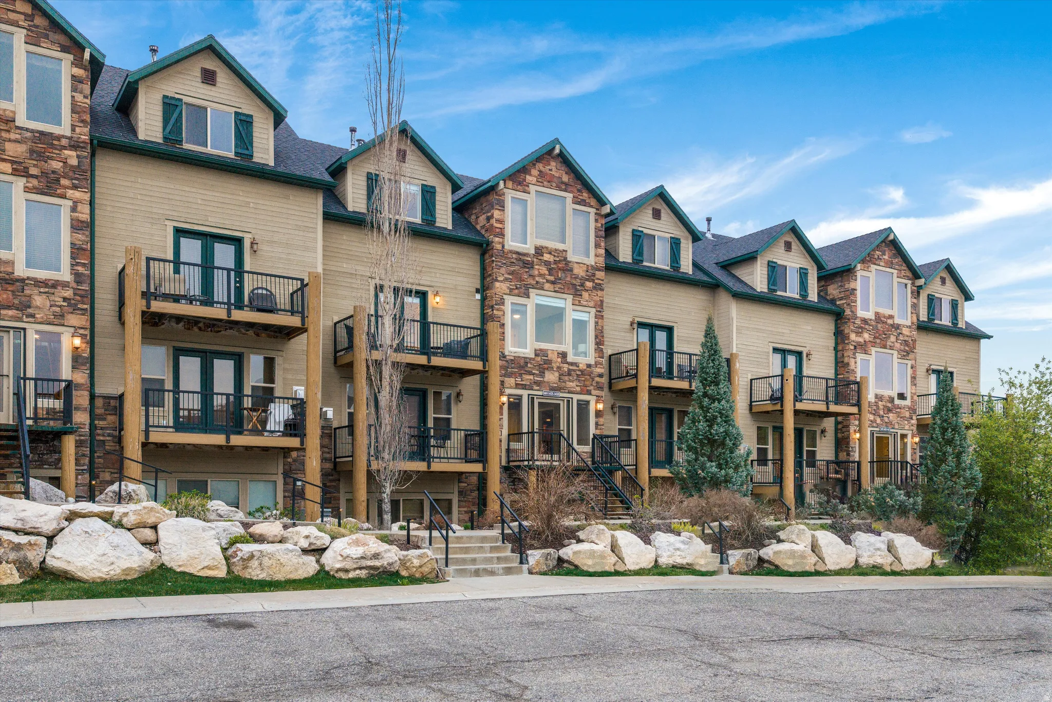 View of property featuring a residential view