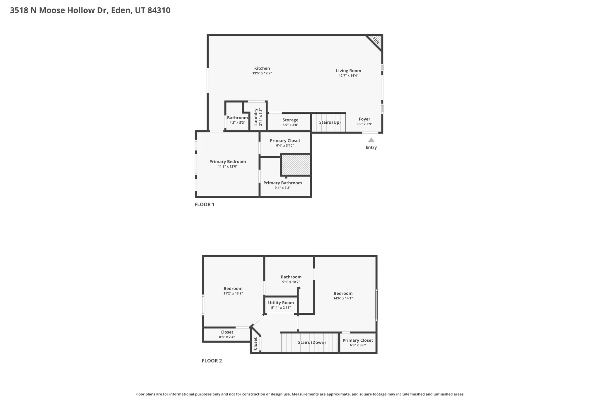 View of home floor plan