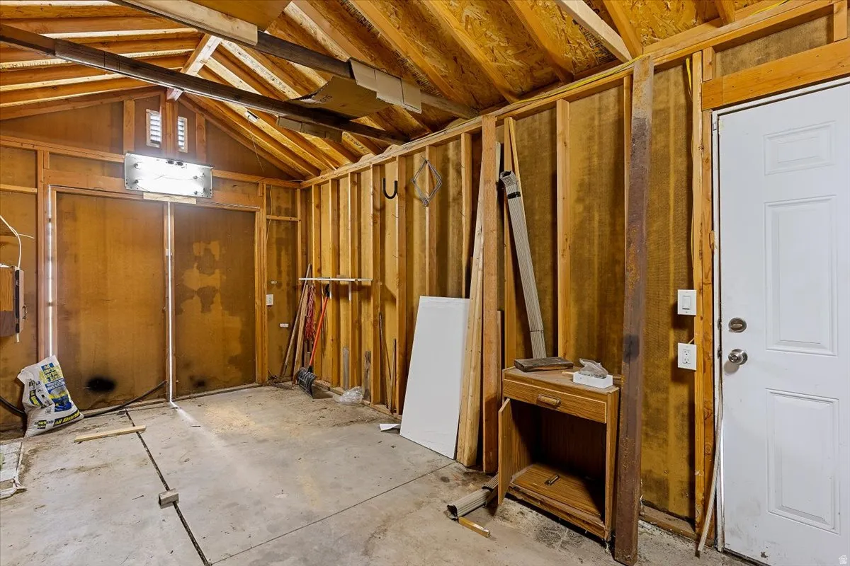 View of misc room