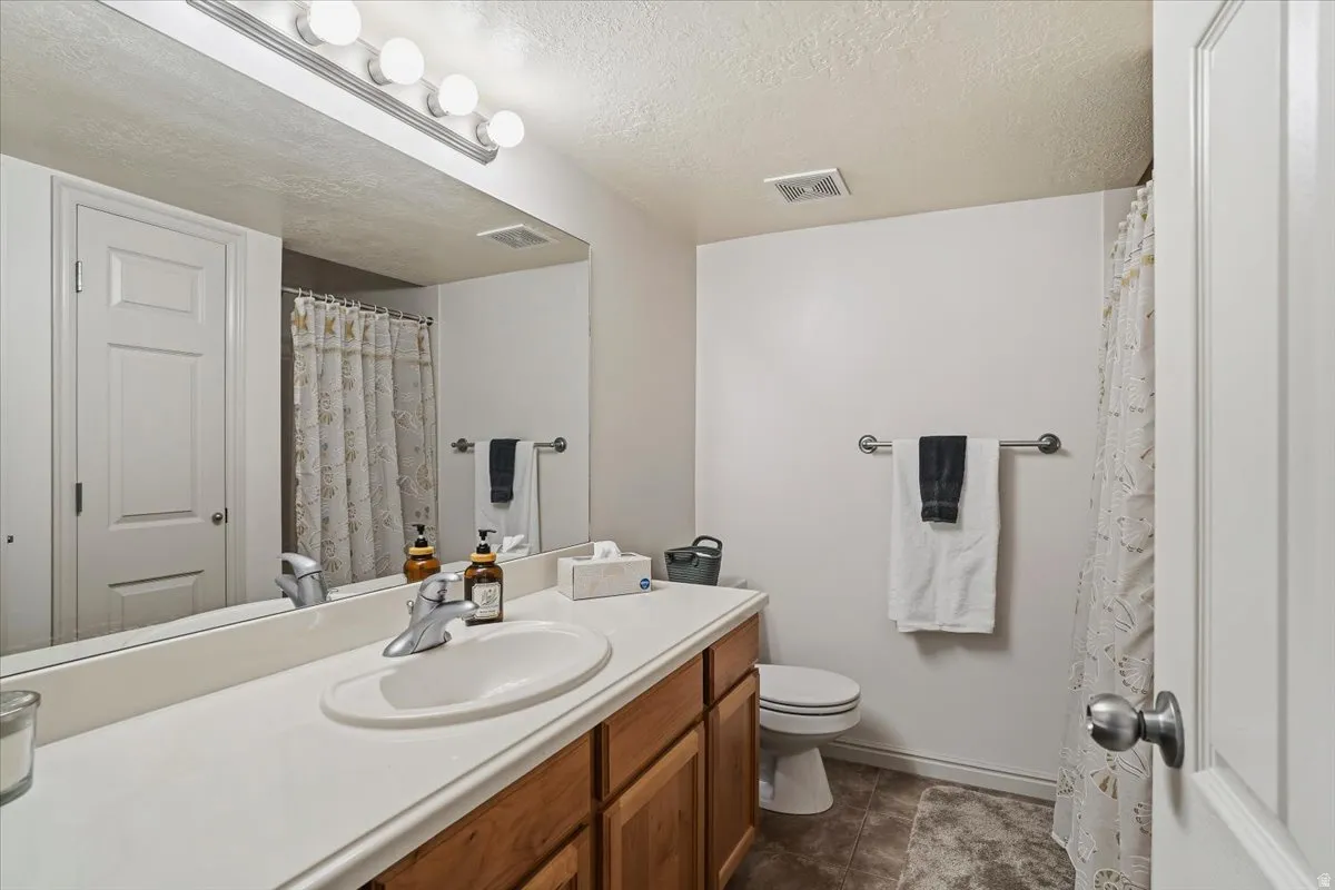 3/4 bathroom in basement
