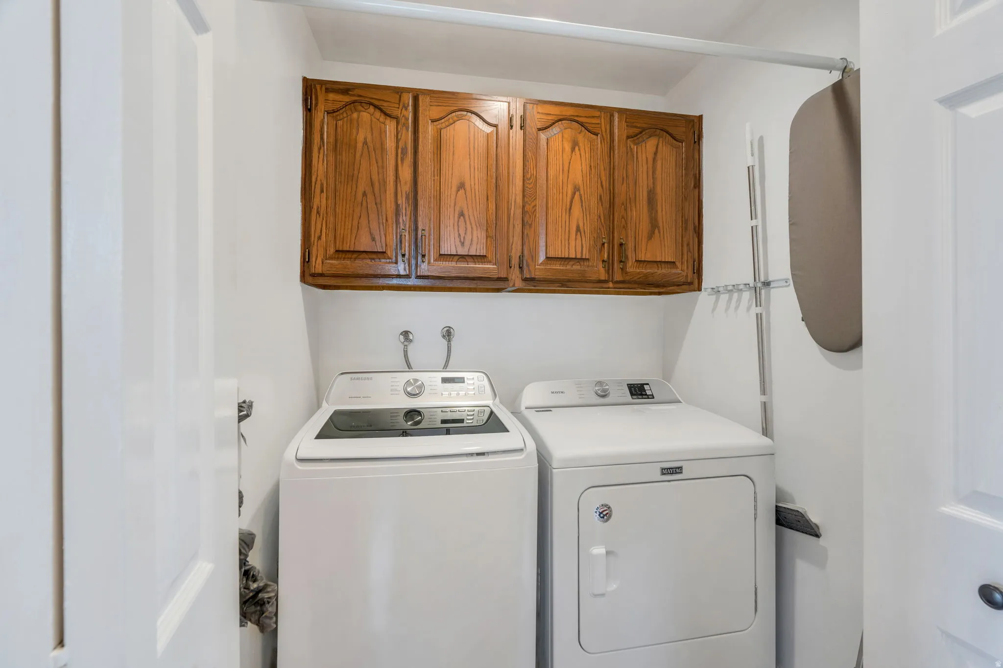 Main floor laundry closet