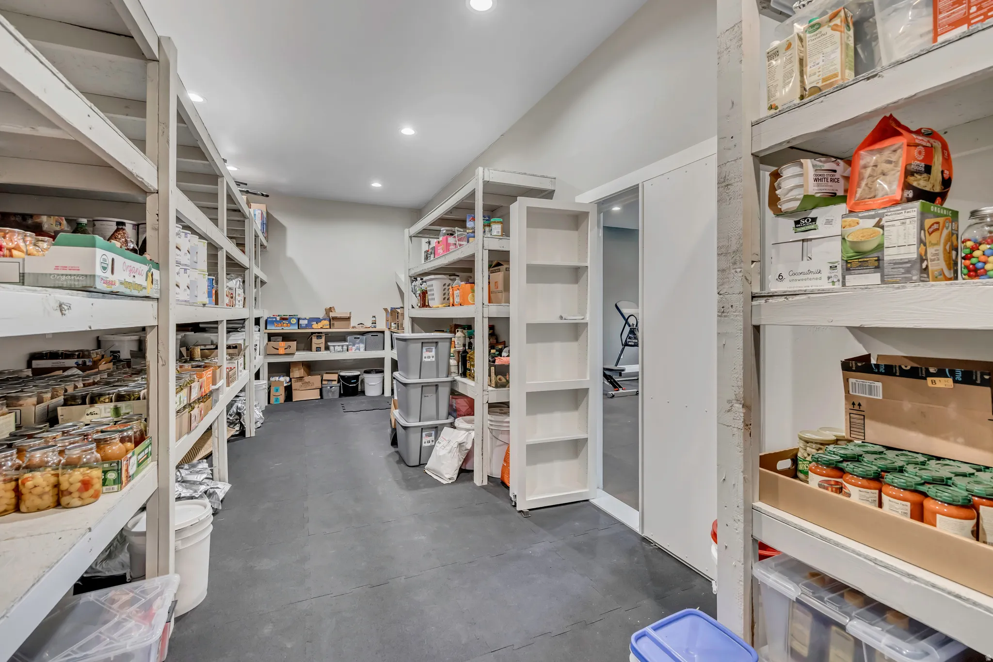 View of storage room