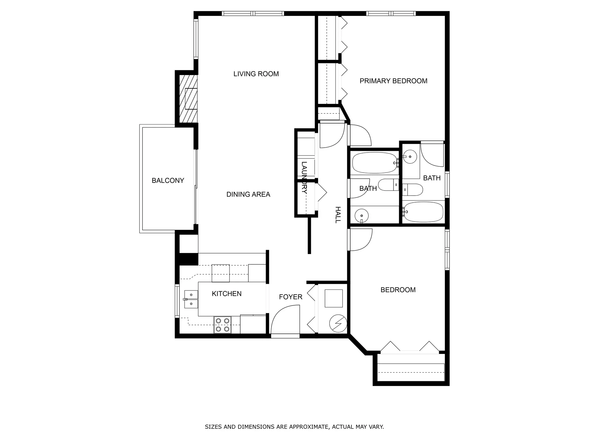 View of floor plan / room layout