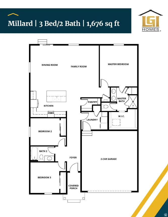 View of floor plan / room layout