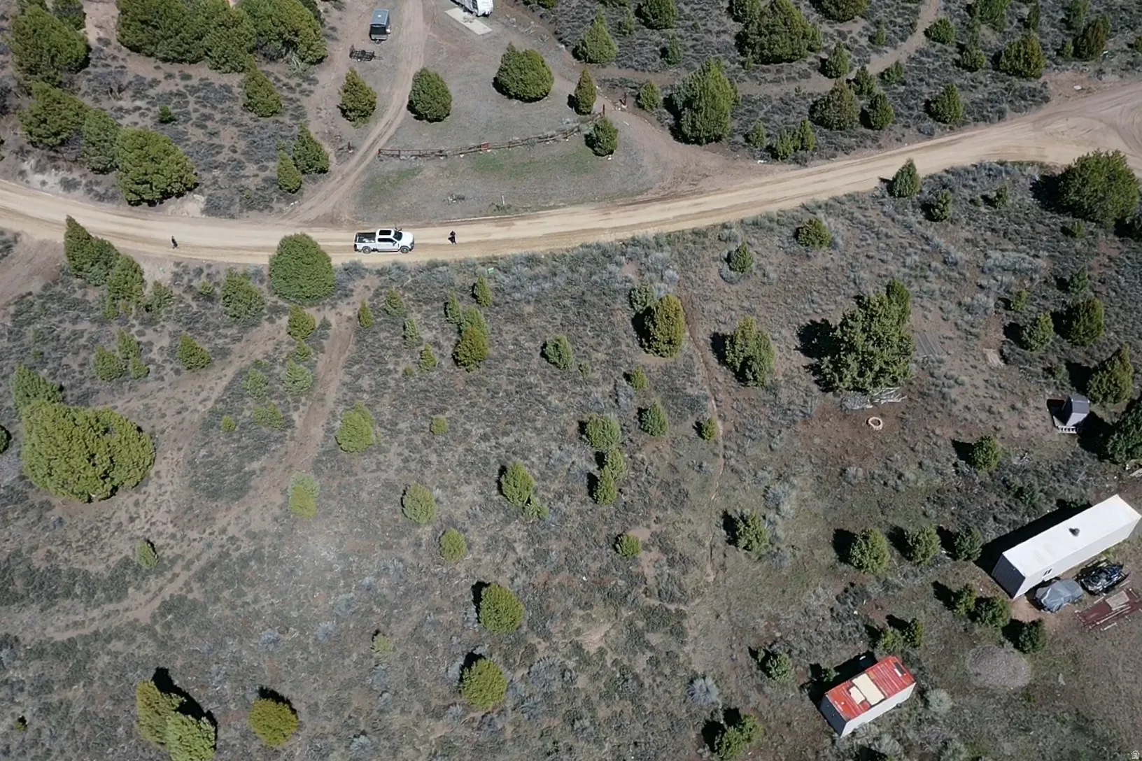 Aerial view of property's location featuring rural landscape and a desert landscape