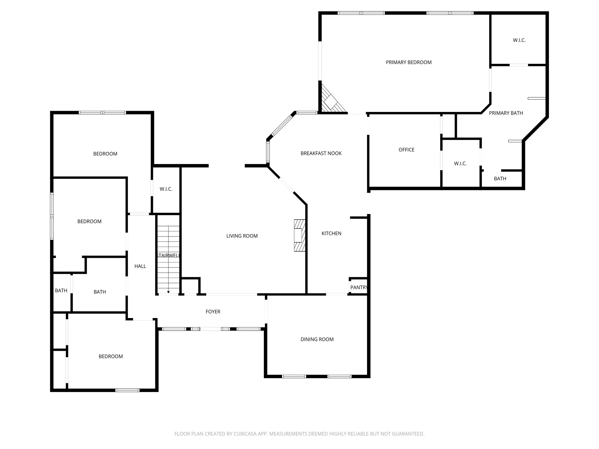 View of floor plan / room layout