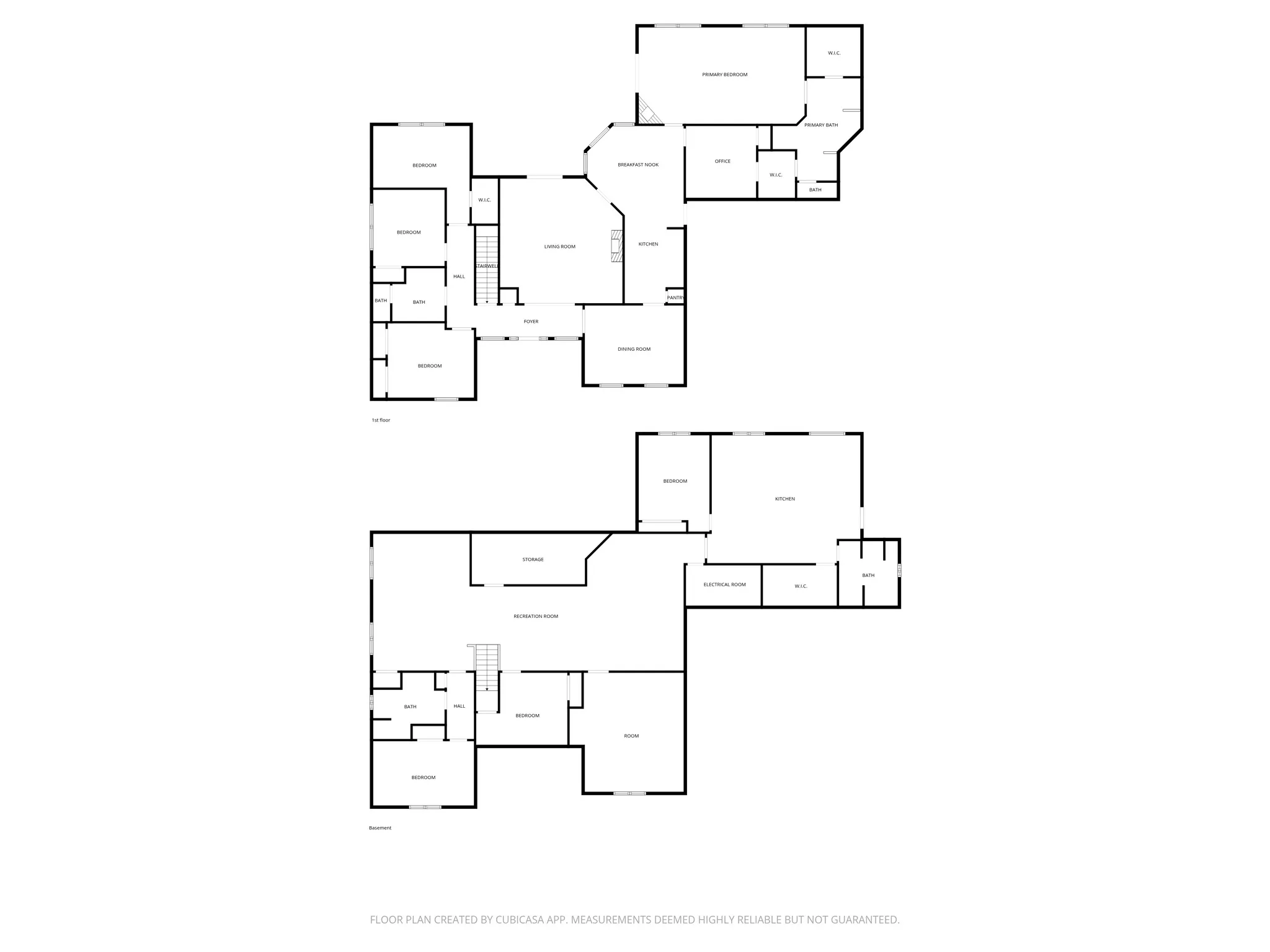 View of home floor plan