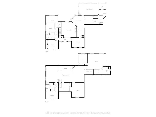 View of home floor plan