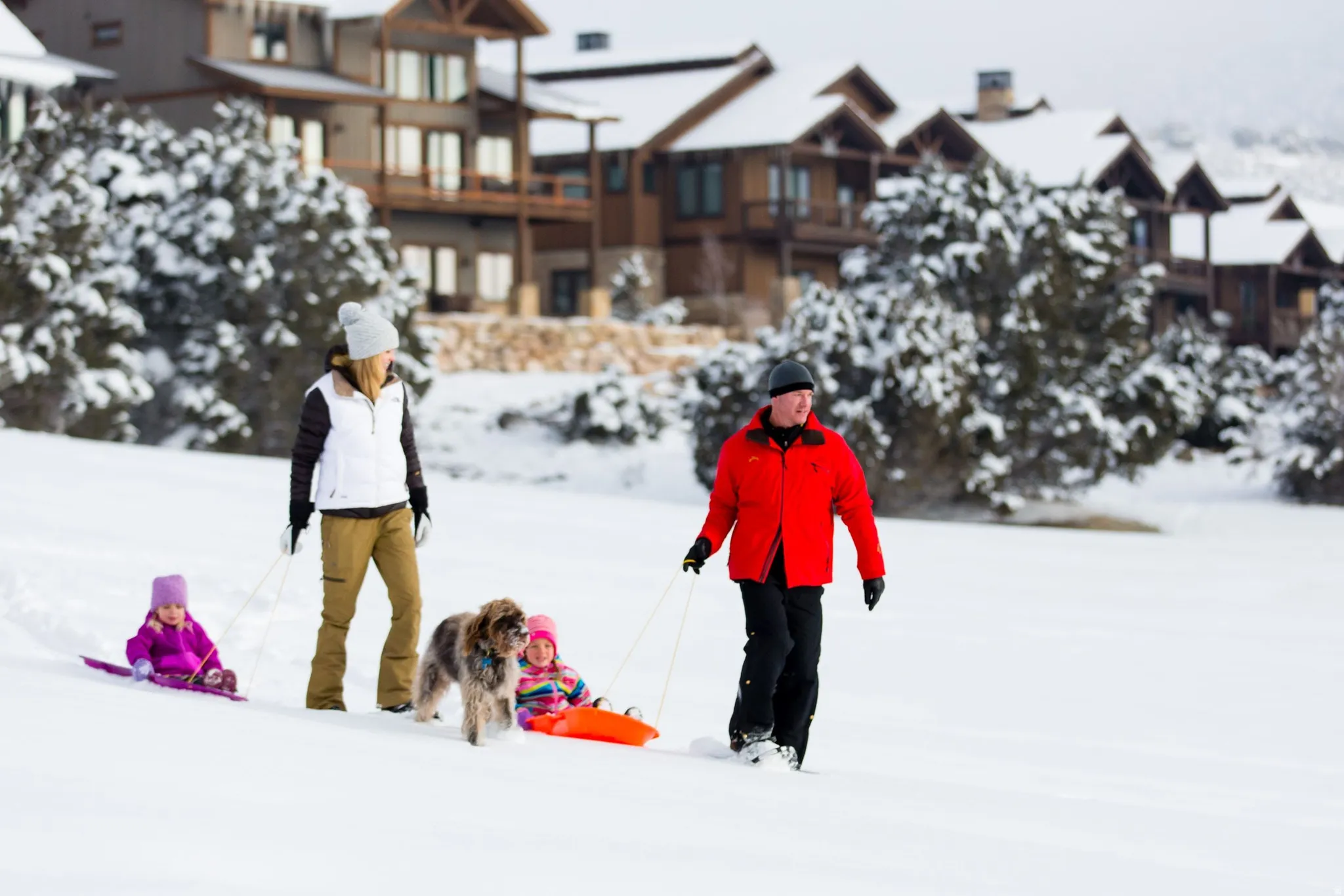 View of home's community with a deck