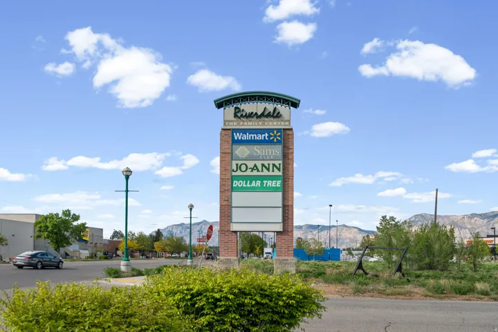 Exterior view of a mountainous background