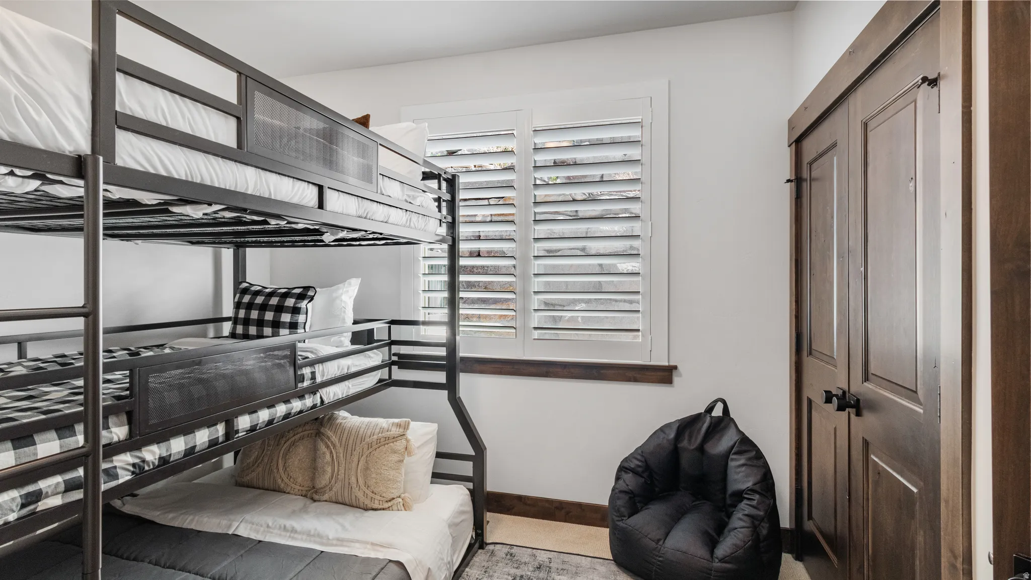 Bedroom with a closet